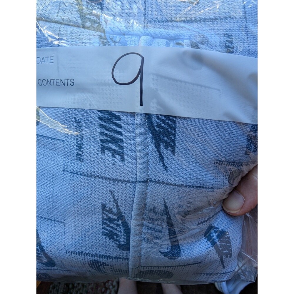Nike Club SSNL AOP Hoodie Sweatshirt Kids Boys XL Blue Back To School Preppy - Picture 7 of 7